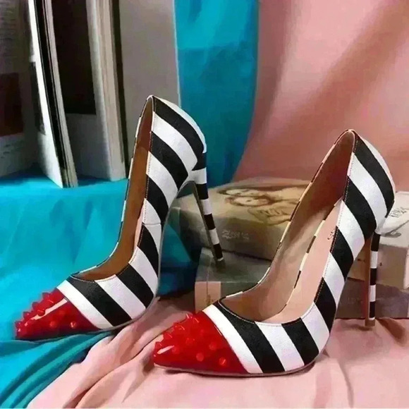 Wet kiss Brand new without box Wet kiss red and black size 9.5 eu 40 - Picture 4 of 6